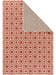 Wendeteppich Terrazzo Beige/Rot
