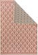 Wendeteppich Terrazzo Beige/Rot