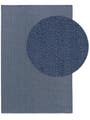Baumwollteppich Cooper Blau