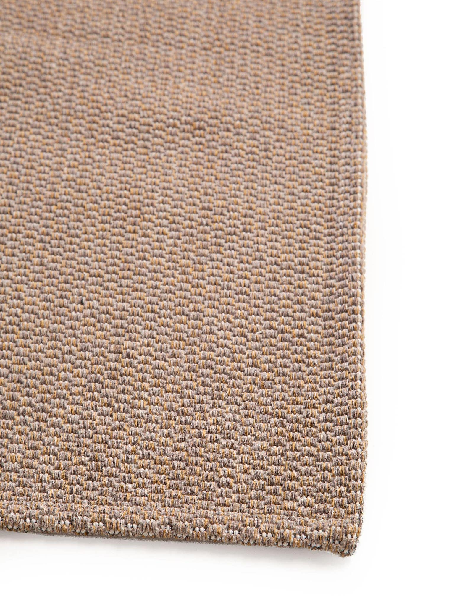 Teppich aus 100% Baumwolle in Taupe mit bis 5 mm hohem Flor von benuta Nest