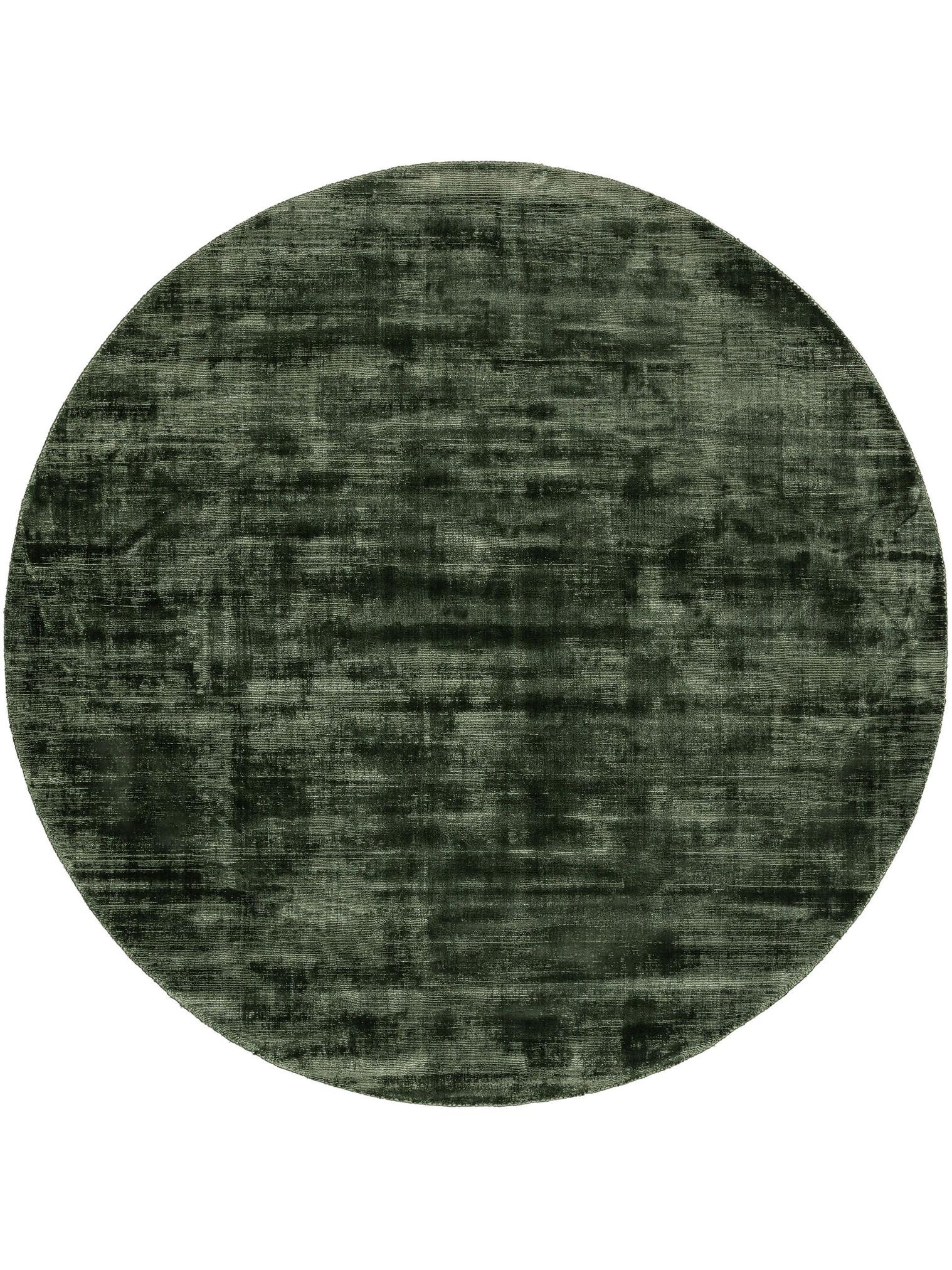 Tappeto di 100% Viscosa in Verde con pelo alto 6 - 10 mm da benuta Pure