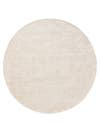 Viskoseteppich rund Nova Cream