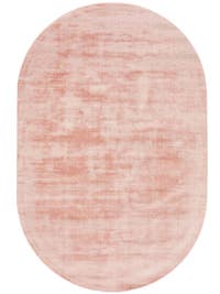 Viskoseteppich Oval Nova Rosa