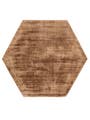 Viskosmatta Hexagon Nova Brun