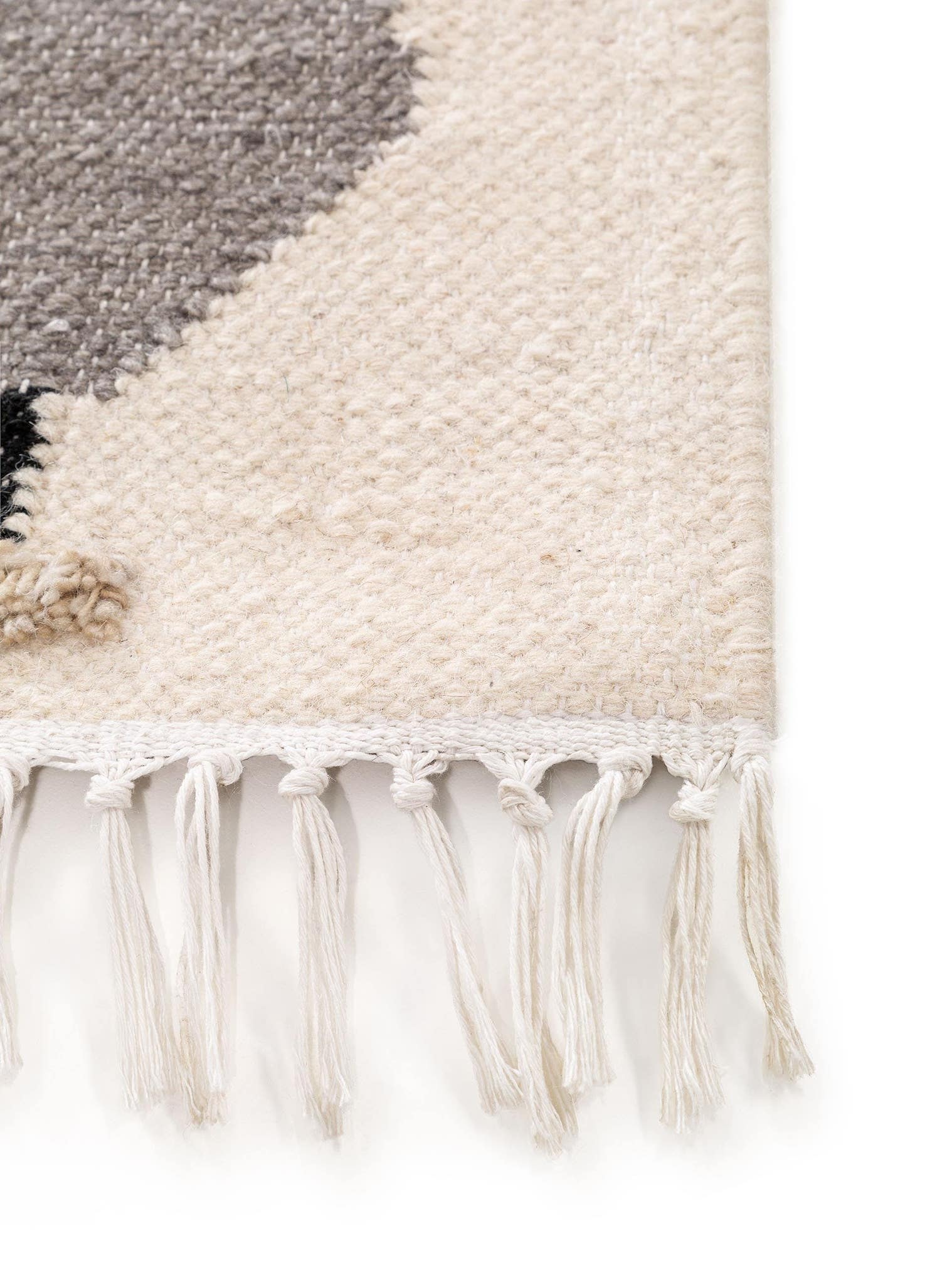 Tapis en 80% Wool, 20% Polyester en Beige avec une pile de 6 - 10 mm de hauteur de Lytte