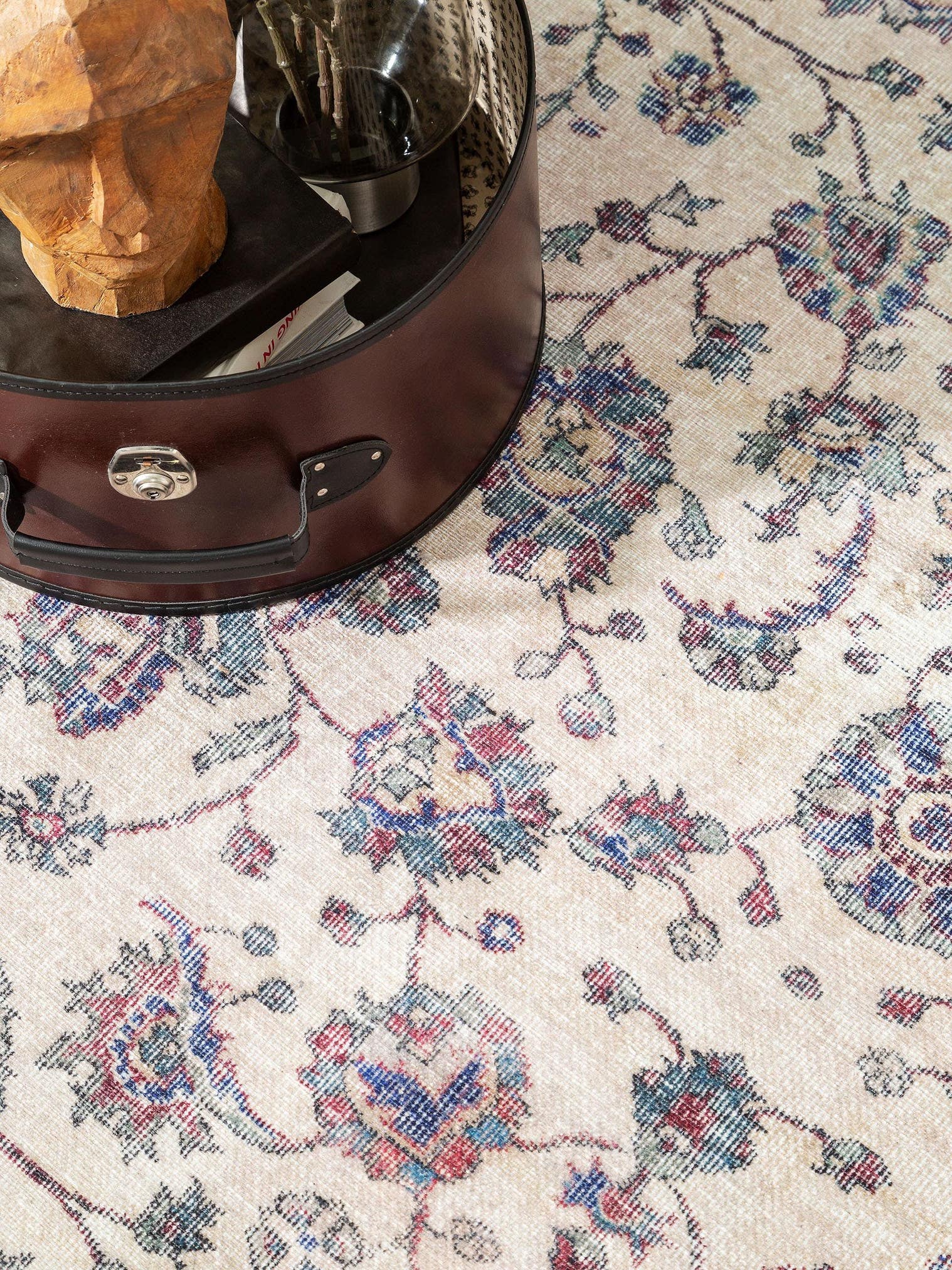 Teppich aus 100% Polyester in Multicolor mit bis 5 mm hohem Flor von benuta