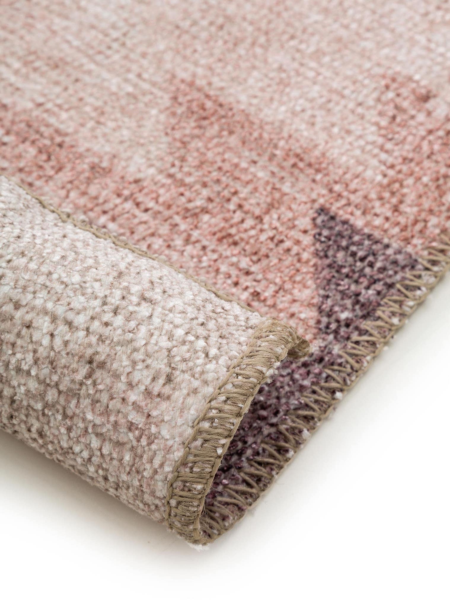 Teppich aus 80% Polyester, 20% Baumwolle in Multicolor mit bis 5 mm hohem Flor von benuta