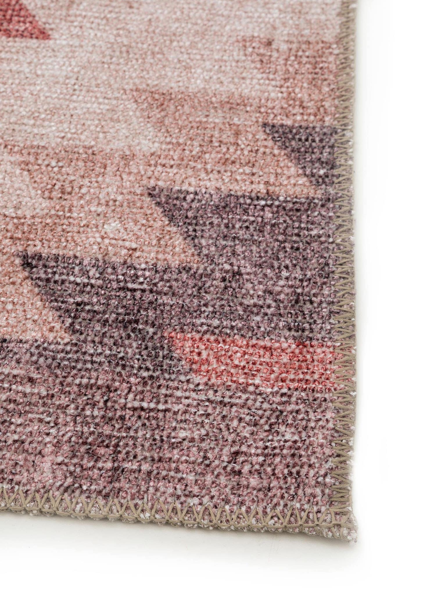 Teppich aus 80% Polyester, 20% Baumwolle in Multicolor mit bis 5 mm hohem Flor von benuta
