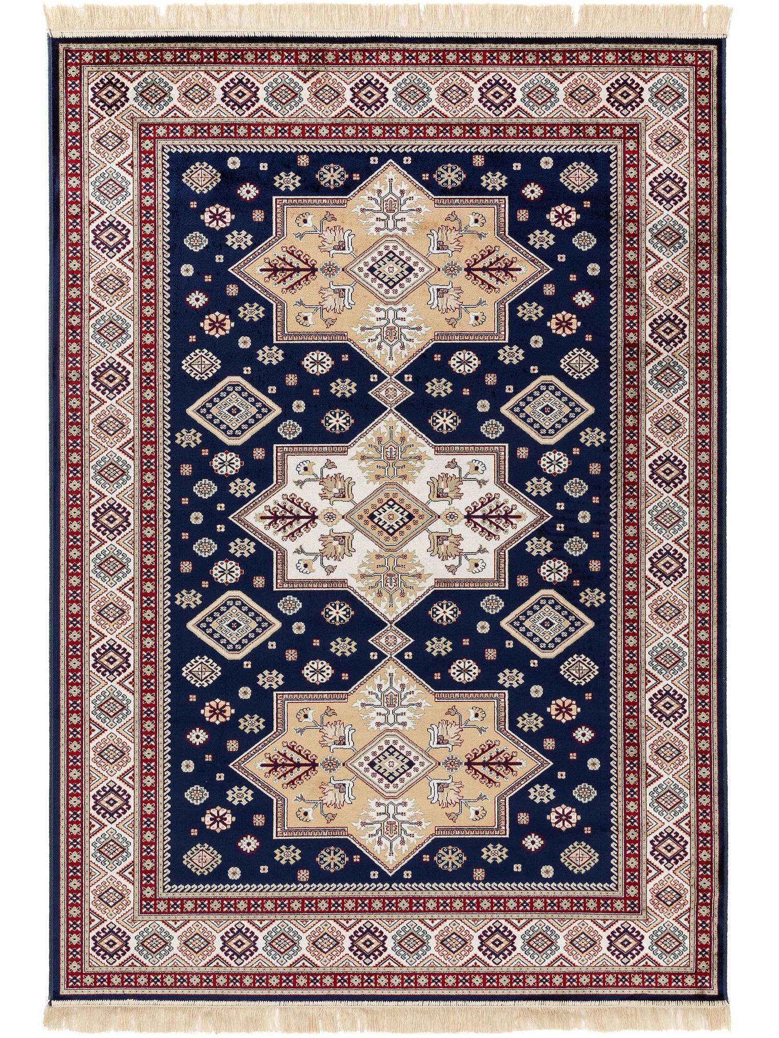 Tappeto di 100% Viscosa in Multicolor con pelo alto 1- 5 mm da benuta Pop