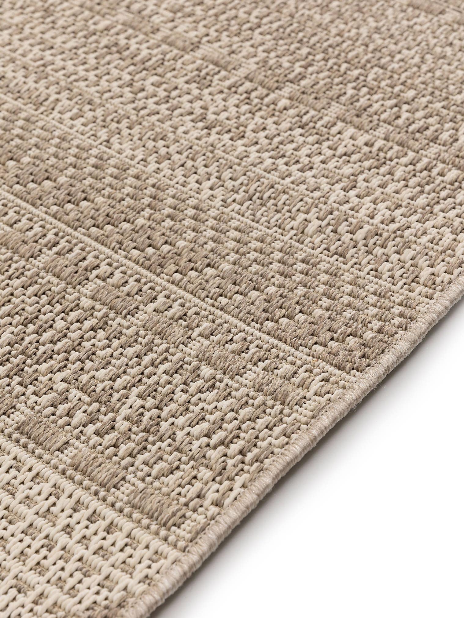 Tappeto di 100% Polipropilene in Taupe con pelo alto 6 - 10 mm da benuta Nest