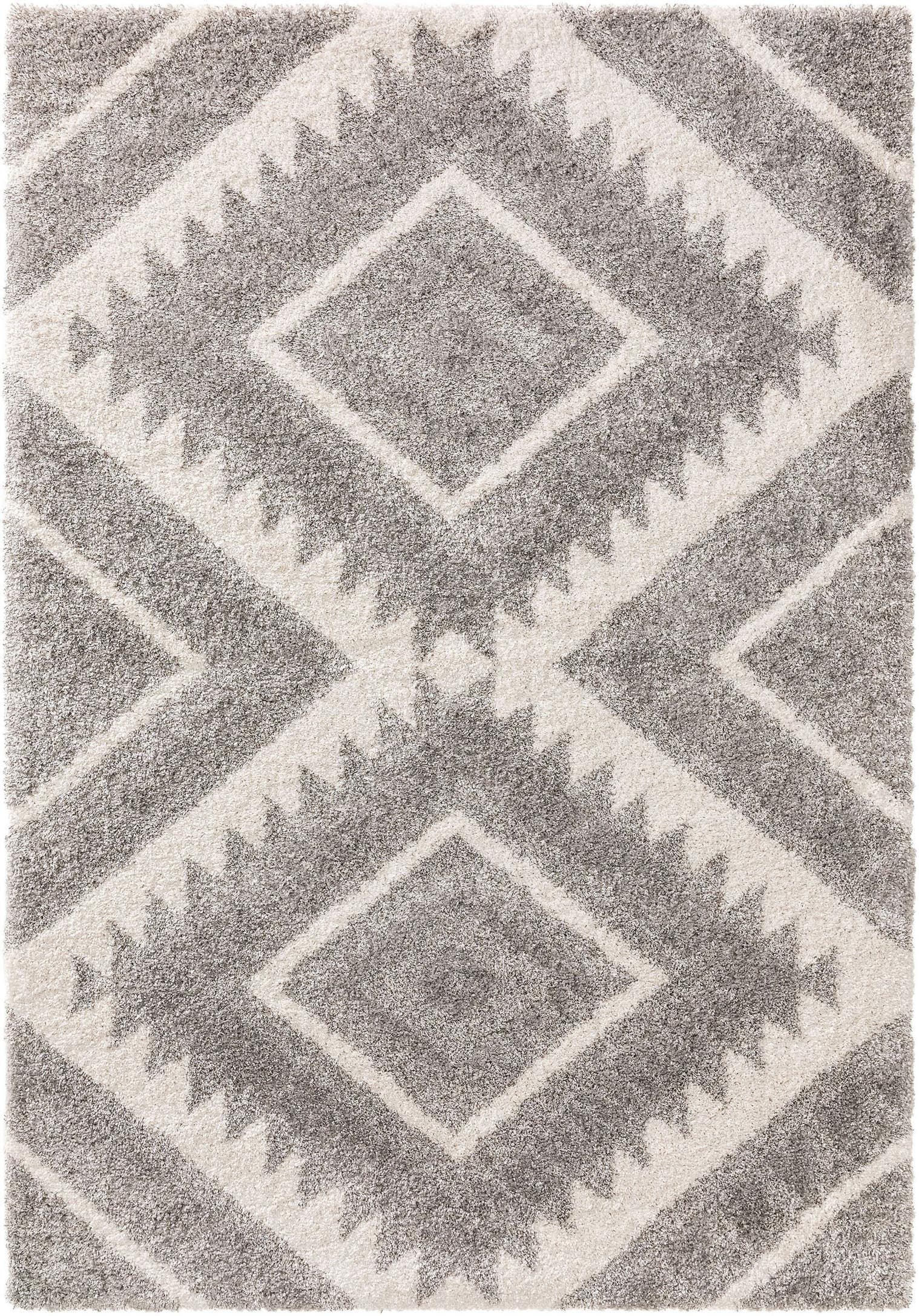 Teppich aus 100% Polypropylen in Beige mit 21 bis 30 mm hohem Flor von benuta Nest