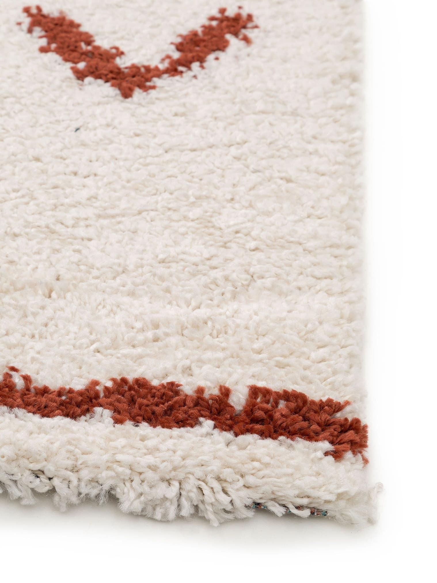 Teppich aus 100% Polypropylen in Beige mit 21 bis 30 mm hohem Flor von benuta Nest