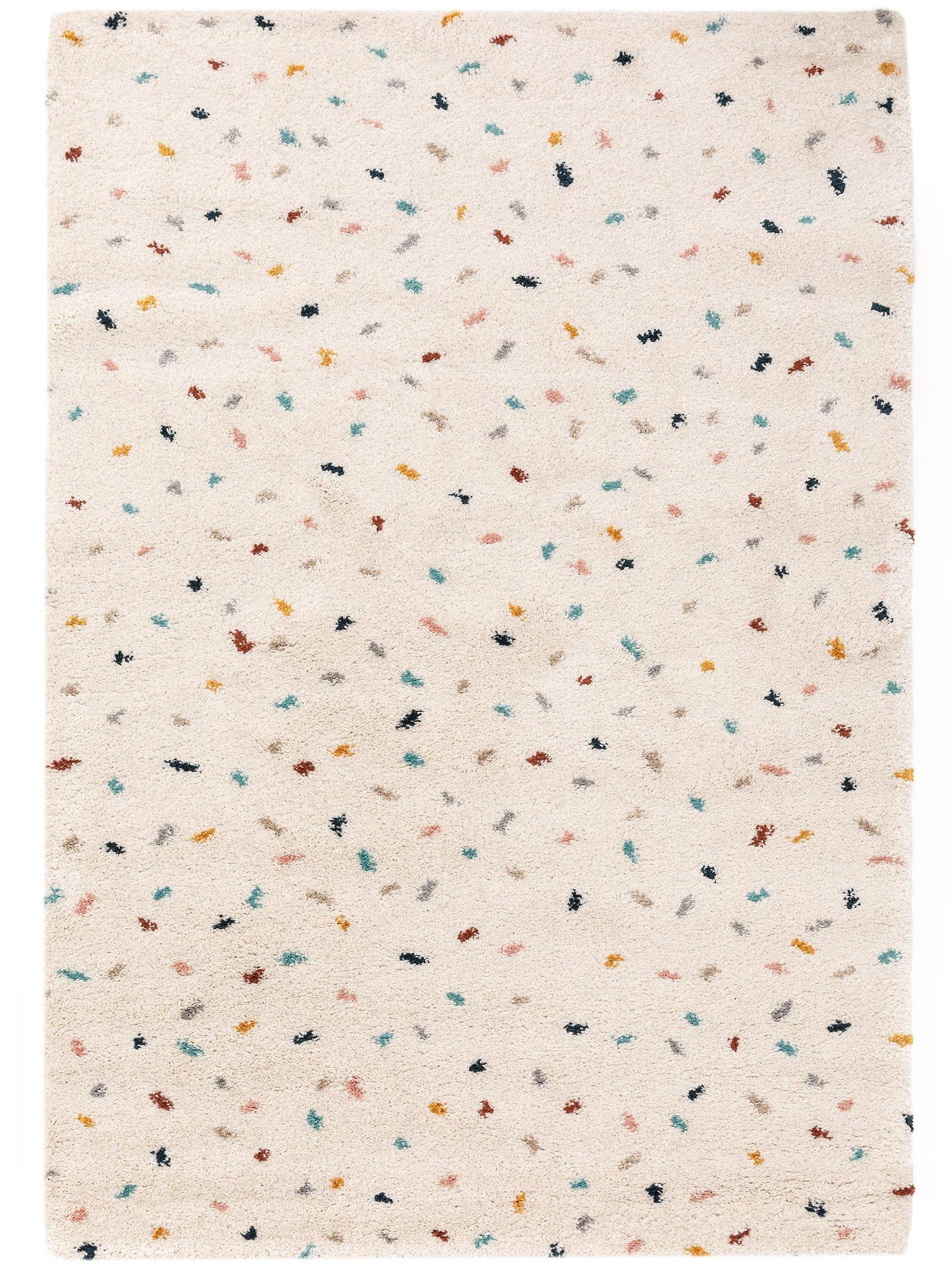 Rug made of 100% Polypropylene in Multicoloured with a 21 - 30 mm high pile by Lytte