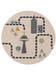 Kinderteppich Juno Beige