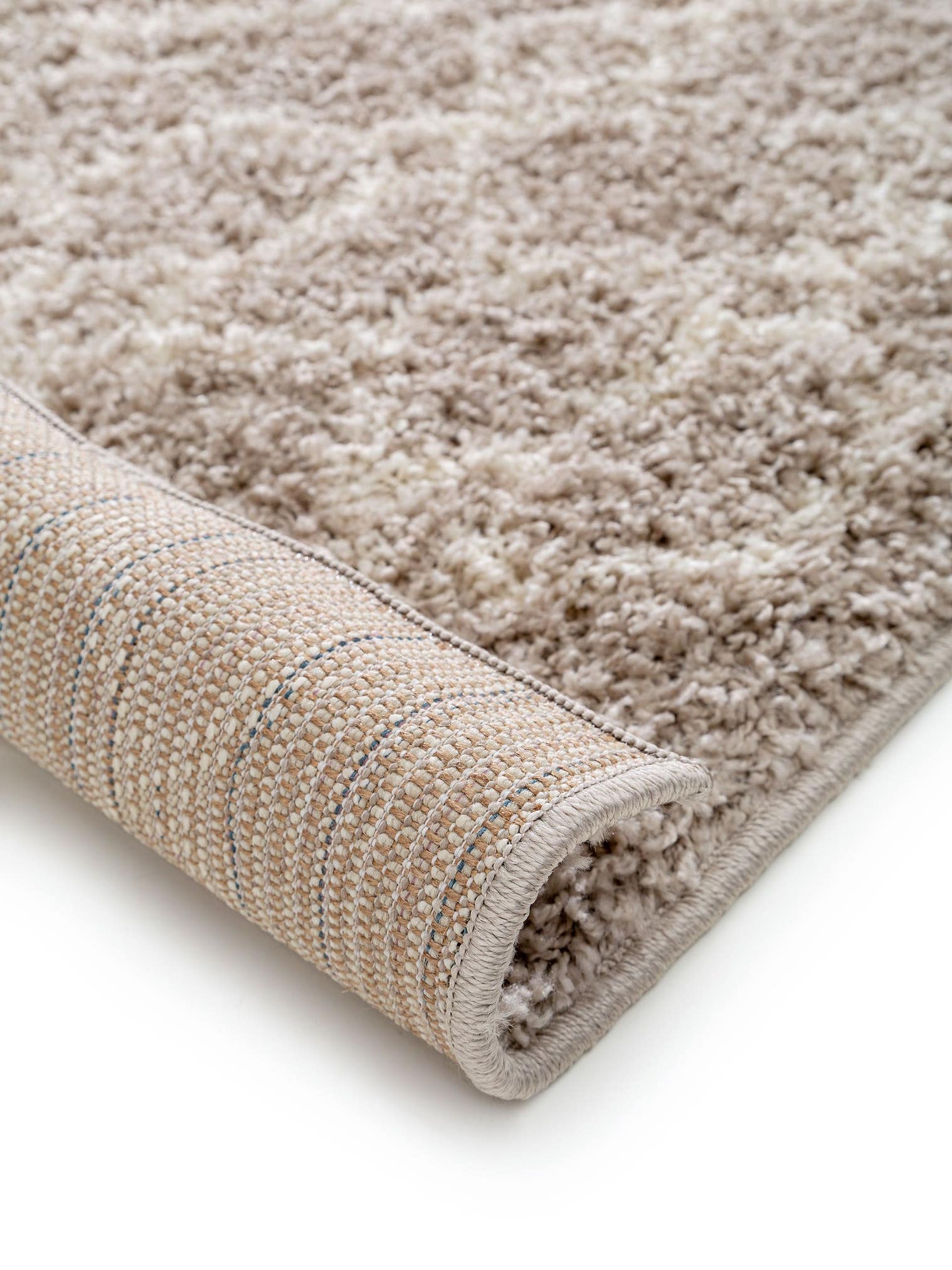 Tapis en 100% Polypropylène en Beige avec une pile de 31 - 40 mm de hauteur de benuta Pop