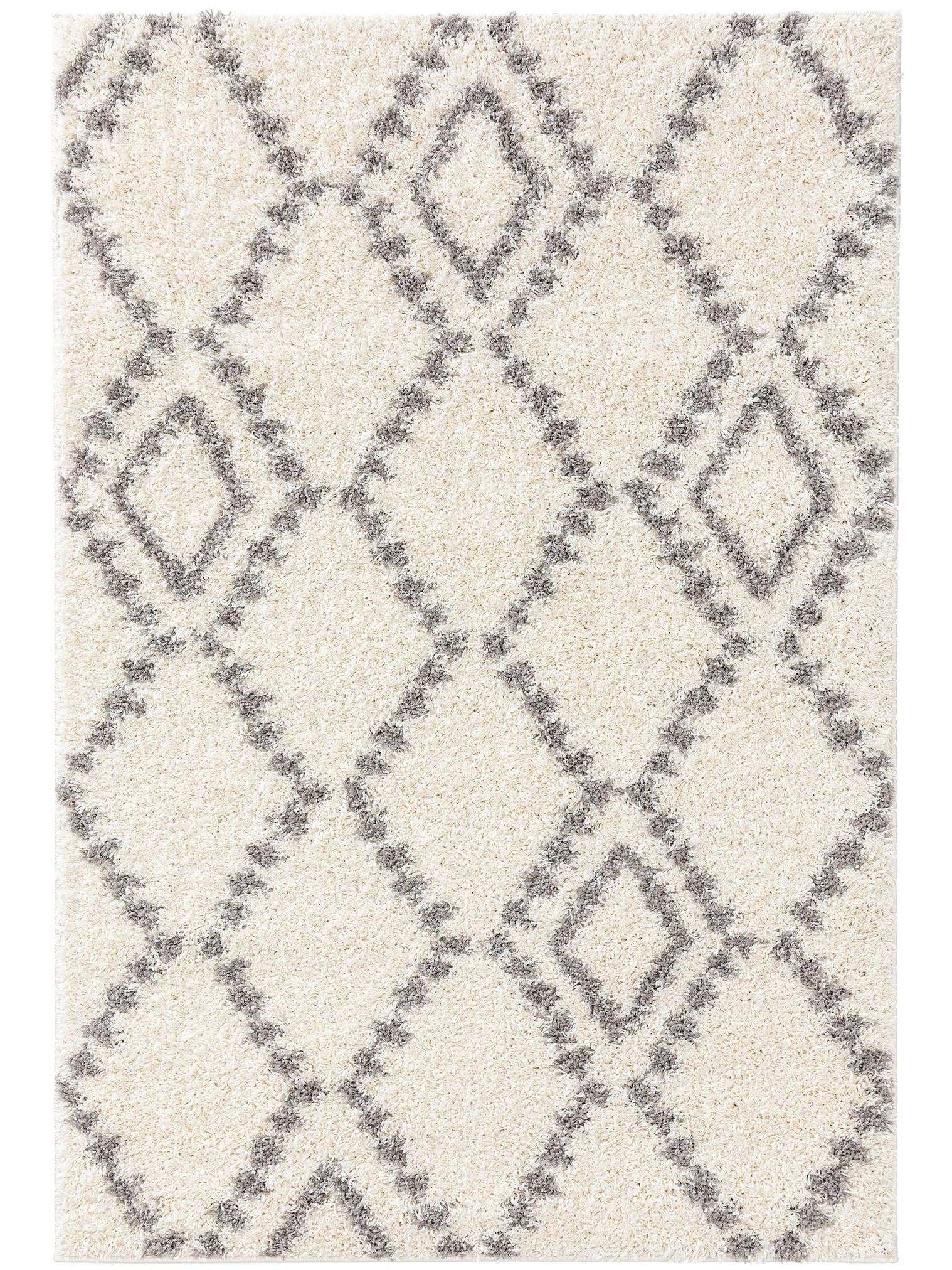 Teppich aus 100% Polypropylen in Beige mit 31 bis 40 mm hohem Flor von benuta Pop