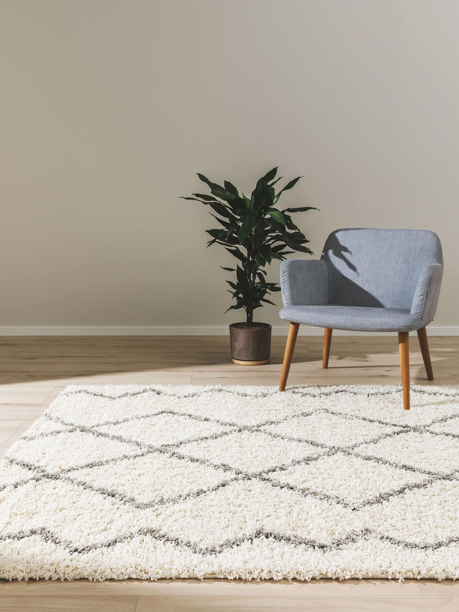 Alfombra de 100% Polipropileno en Beige con un pelo de {{Placeholder_Pile Height}} de altura de benuta Pop