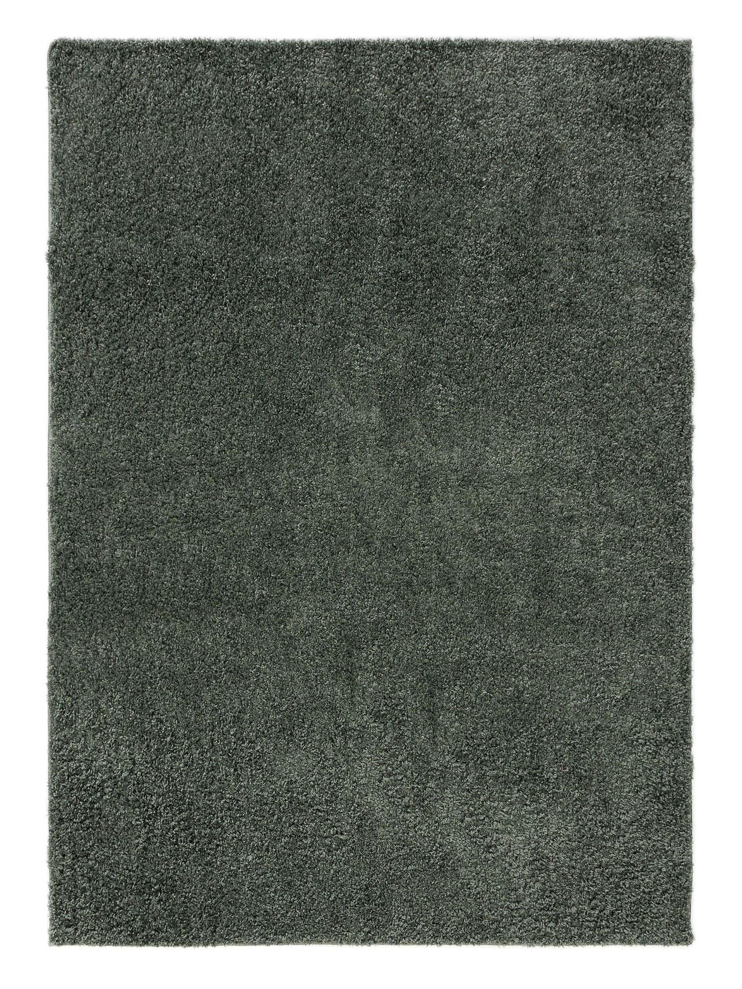 Teppich aus 100% Polypropylen in Schwarz mit 31 bis 40 mm hohem Flor von benuta Basic