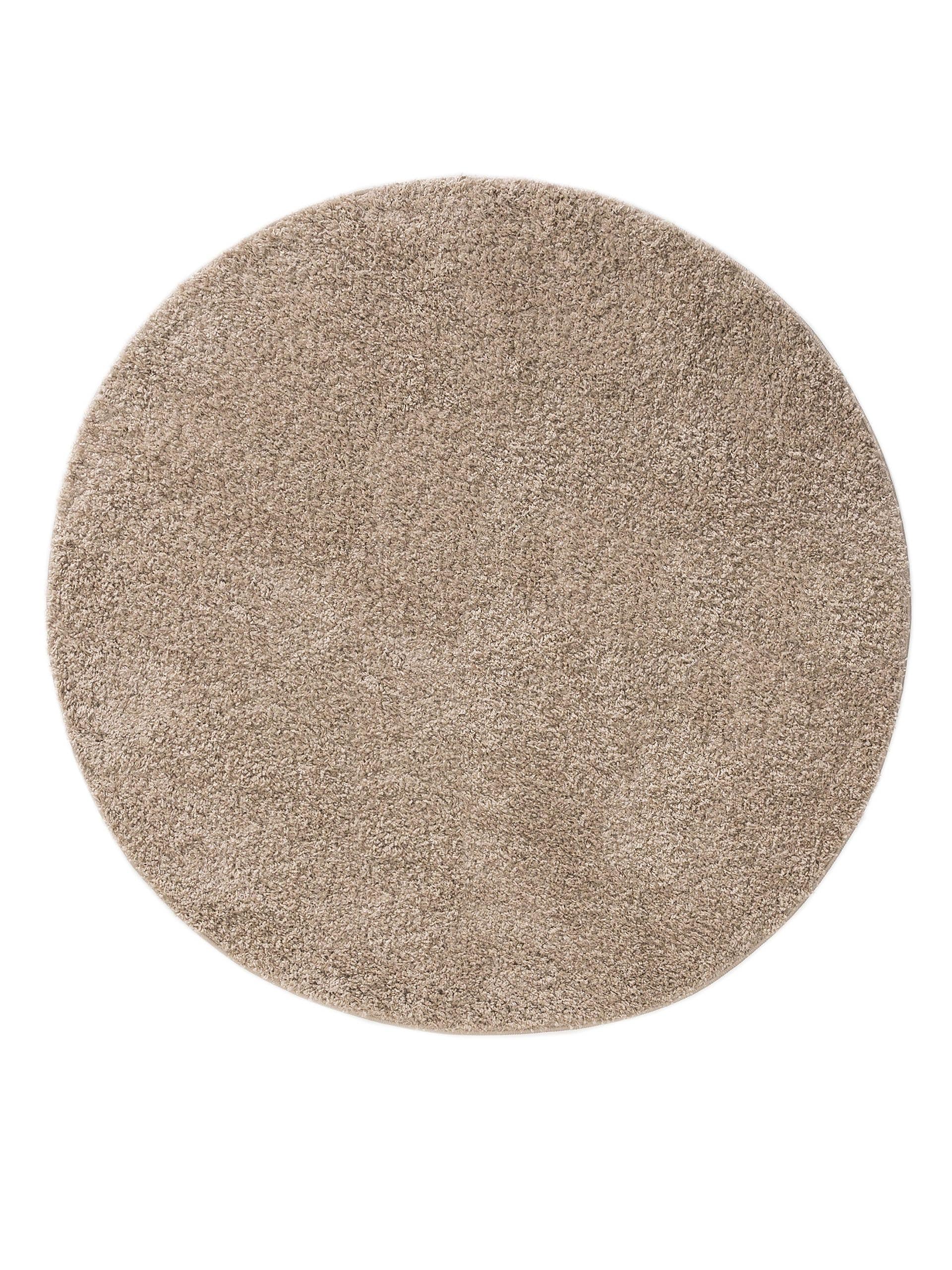 Rug made of 100% Polypropylene in Beige with a 31 - 40 mm high pile by benuta Basic