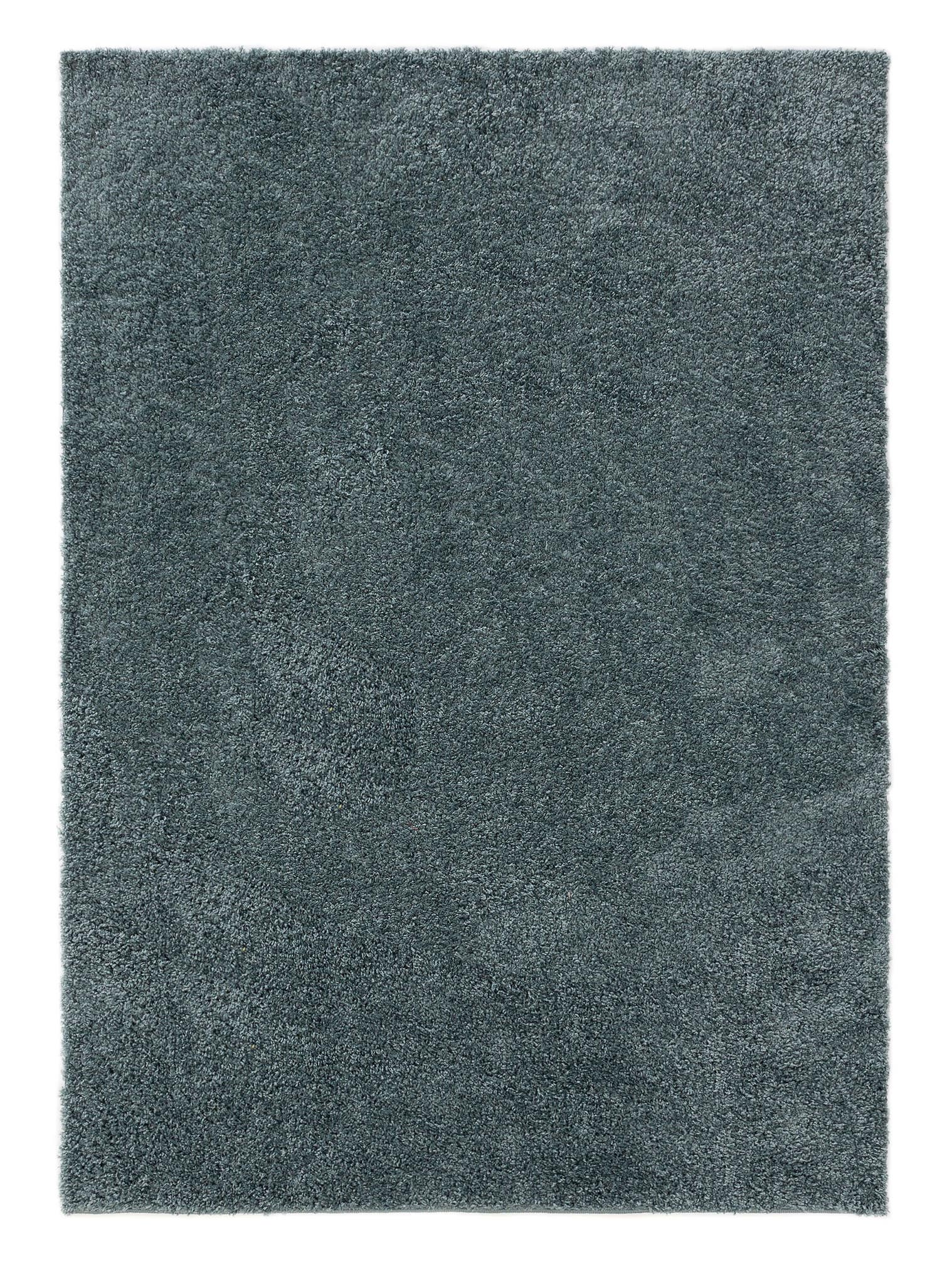 Teppich aus 100% Polypropylen in Blau mit 31 bis 40 mm hohem Flor von benuta Basic