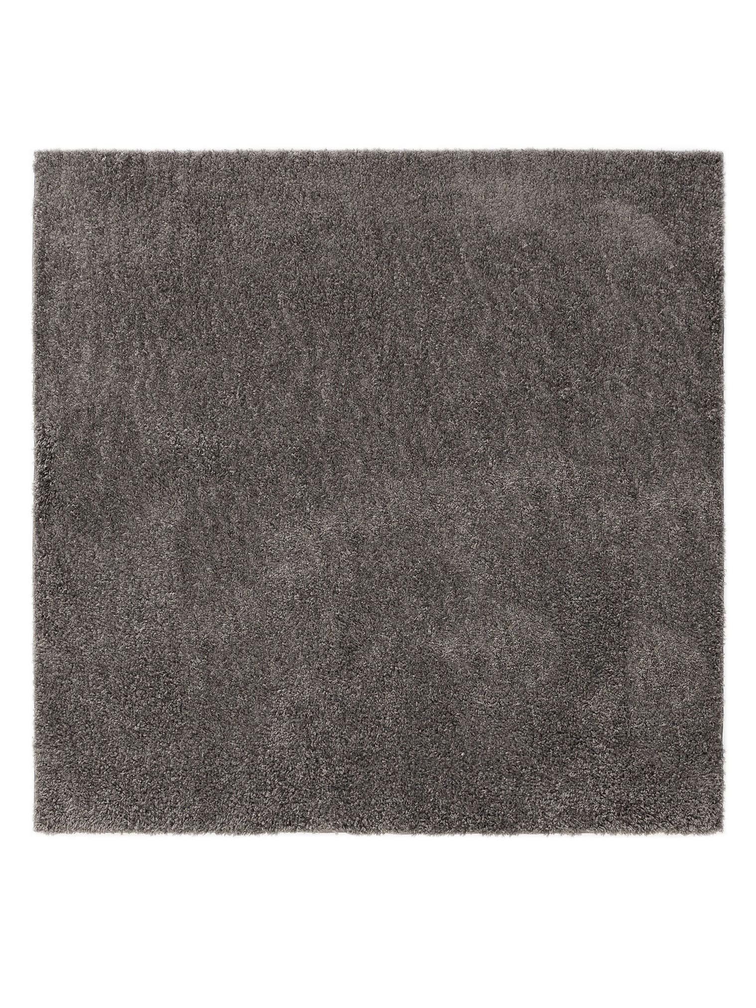 Teppich aus 100% Polypropylen in Grau mit 31 bis 40 mm hohem Flor von benuta Basic