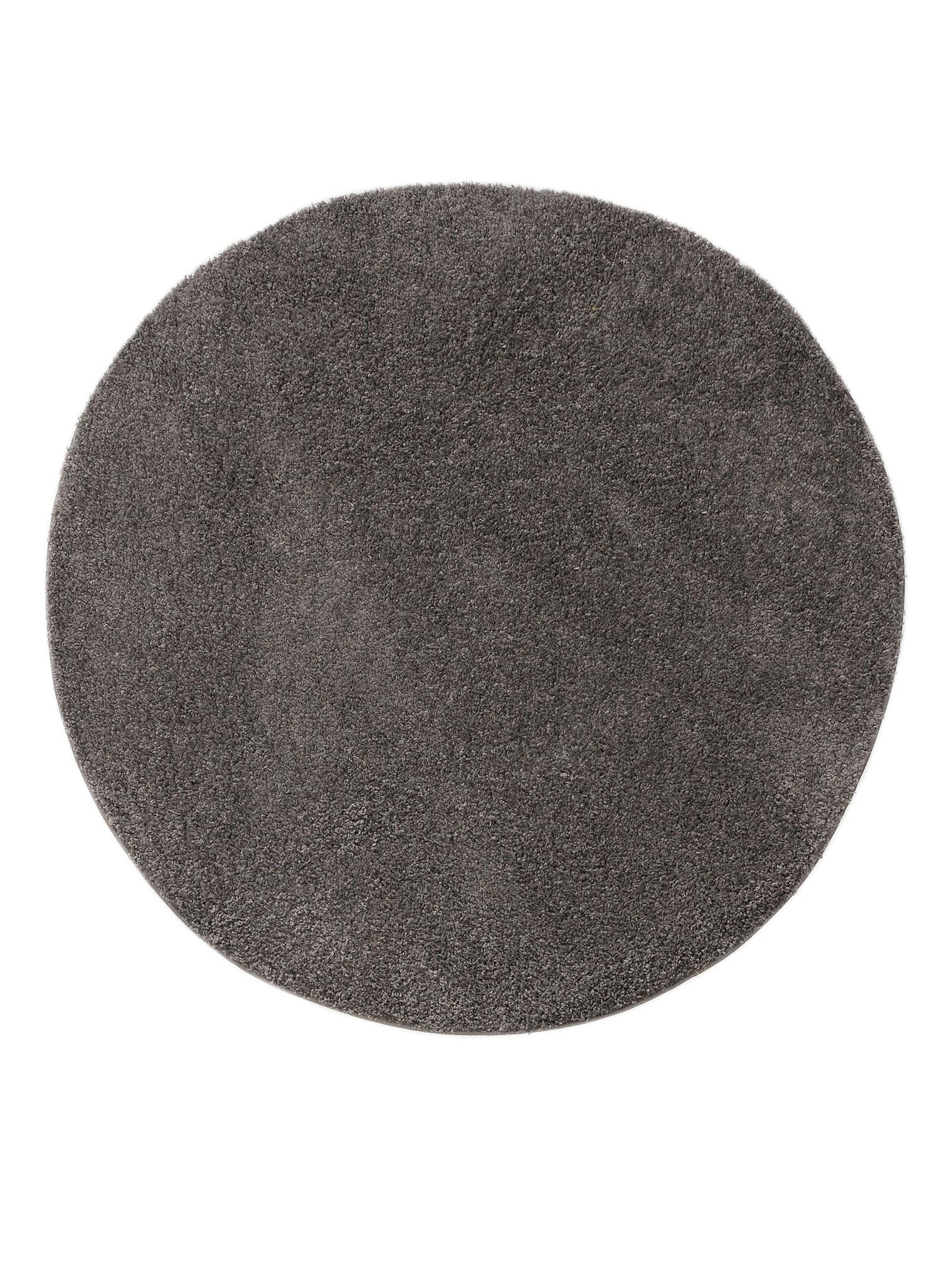 Tæppe af 100% Polypropylen i Grå med 31 - 40 mm høj luv fra benuta Basic
