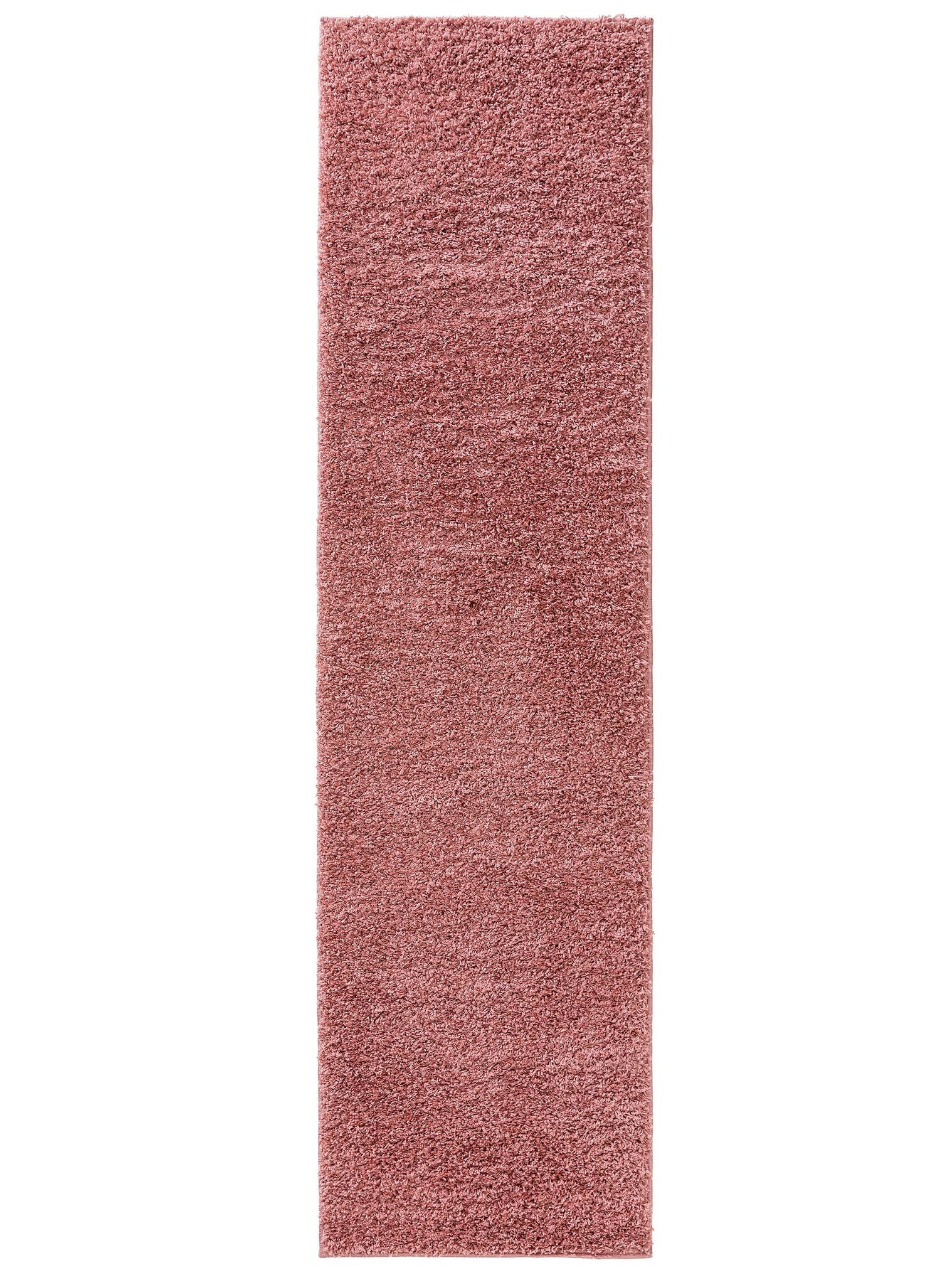 Teppich aus 100% Polypropylen in Rosa mit 31 bis 40 mm hohem Flor von benuta Basic
