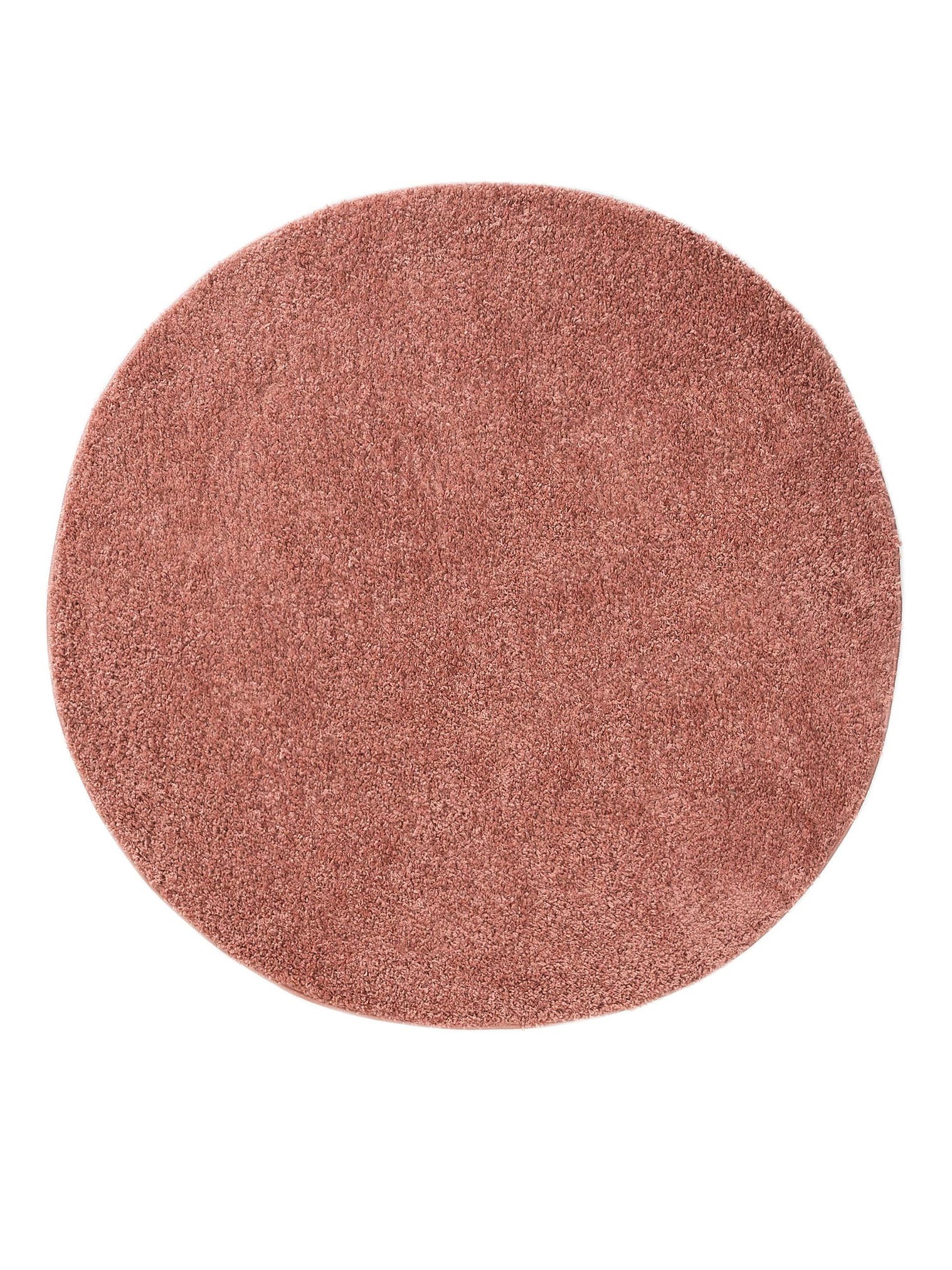 Teppich aus 100% Polypropylen in Rosa mit 31 bis 40 mm hohem Flor von benuta Basic