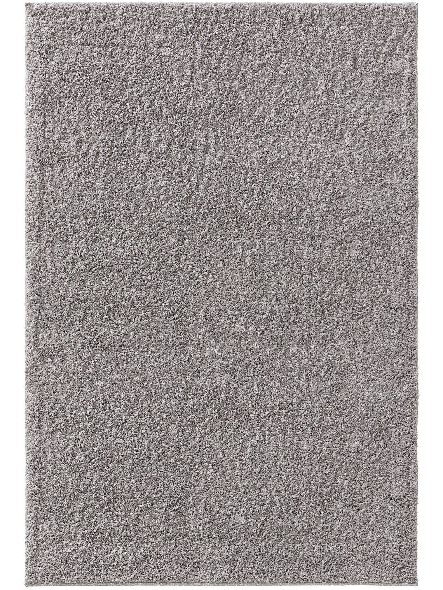 Rug made of 100% Polypropylene in Grey with a 31 - 40 mm high pile by benuta Pop