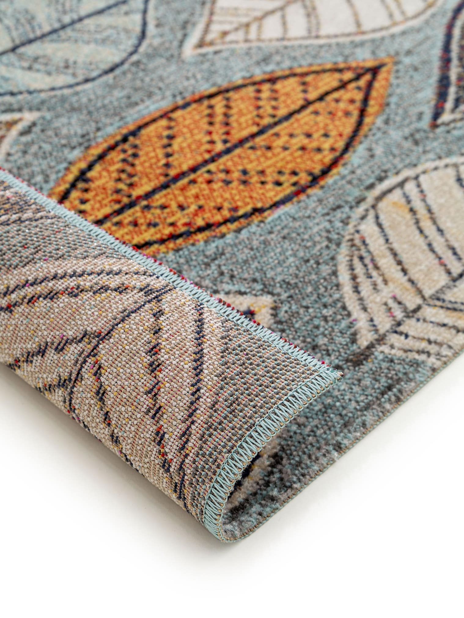 Teppich aus 100% Polypropylen in Multicolor mit bis 5 mm hohem Flor von benuta Nest