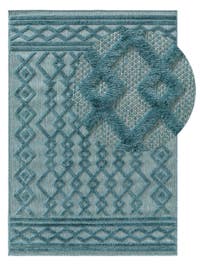 In- & Outdoor-Teppich Bonte Türkis