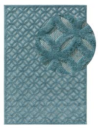 In- & Outdoor-Teppich Bonte Türkis