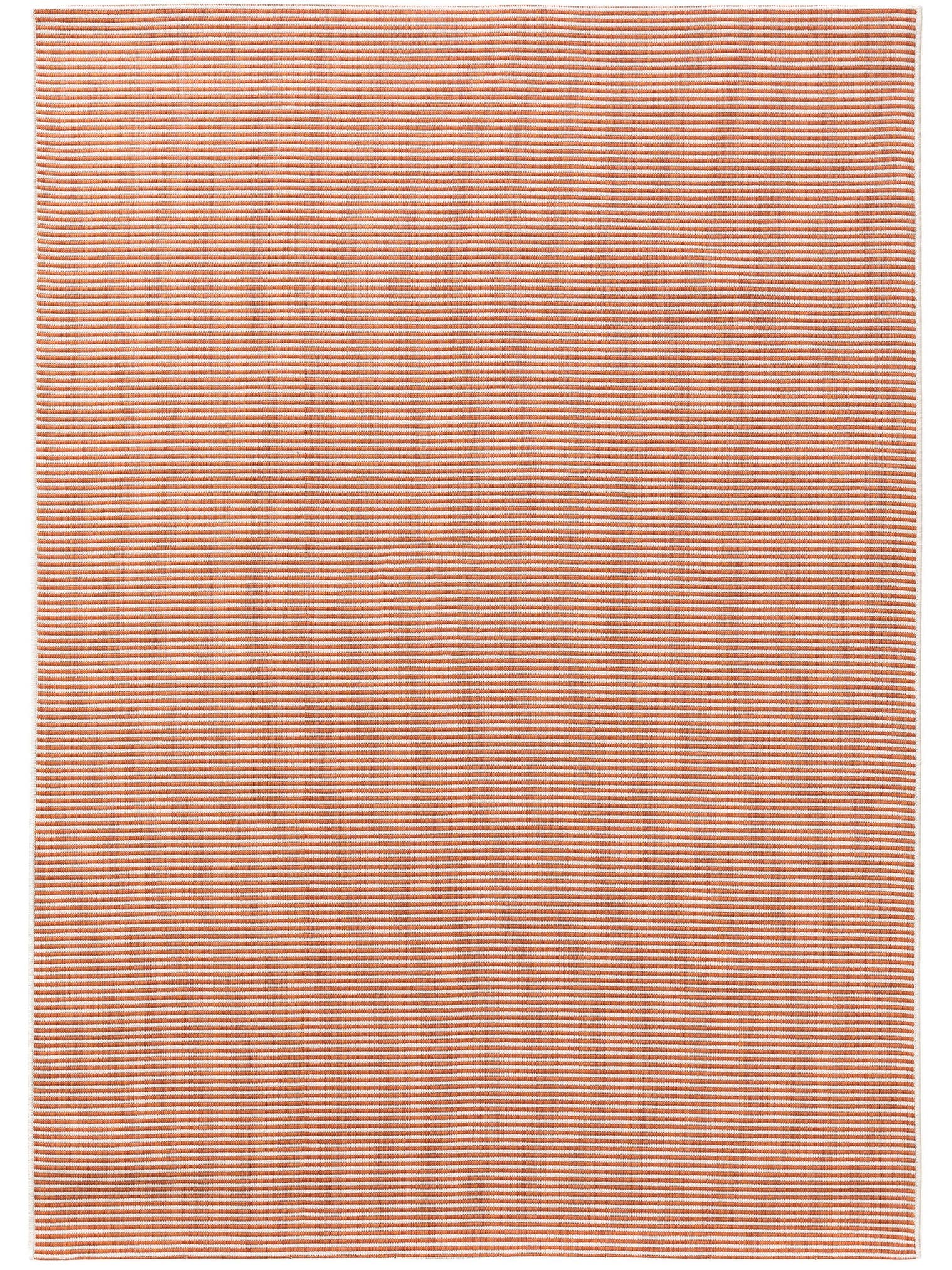 Teppich aus 100% Polypropylen in Orange mit bis 5 mm hohem Flor von benuta Nest
