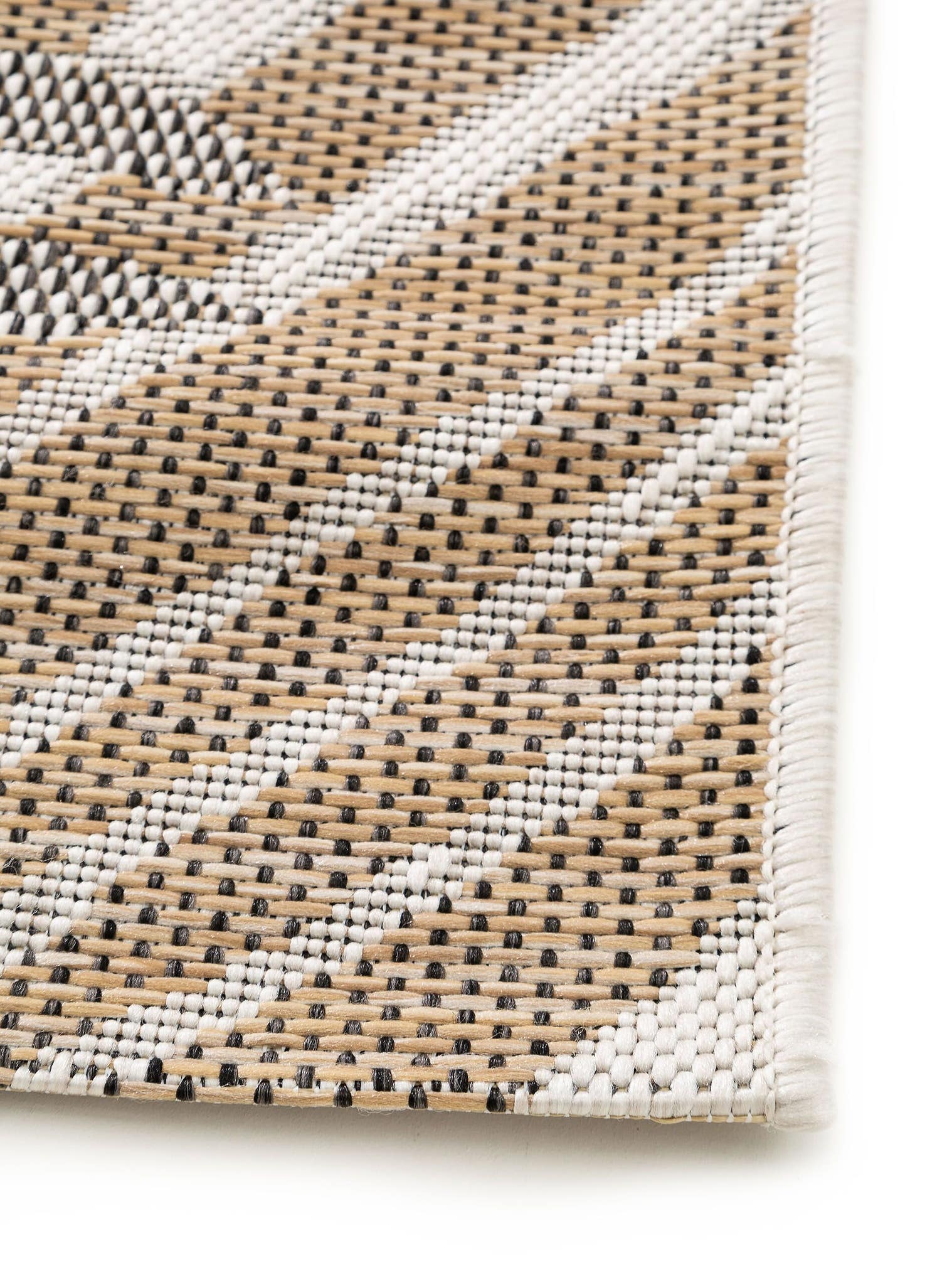 Tappeto di 100% Polipropilene in Nero con pelo alto 1- 5 mm da benuta Nest