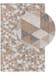 Tappeto di cotone Cooper Beige/Grigio