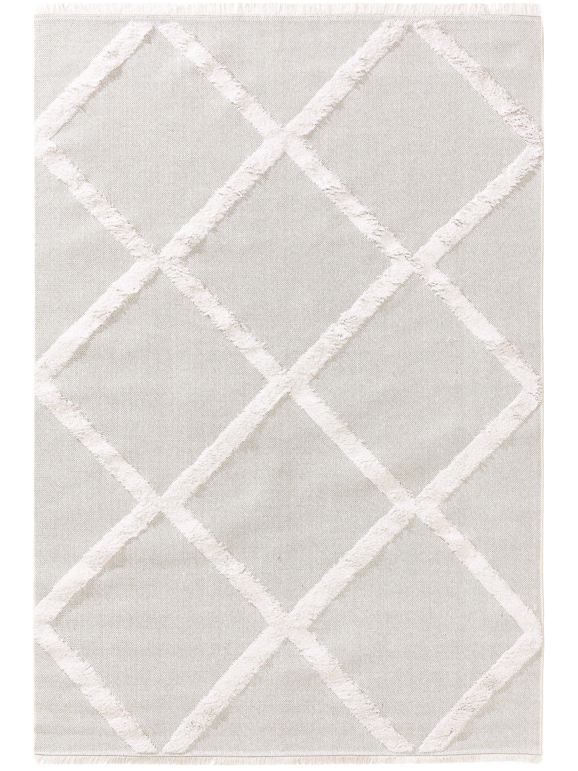 Alfombra de 100% Algodón en Beige con un pelo de {{Placeholder_Pile Height}} de altura de benuta Pop