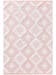 Bomullmatta Oslo Creme/Rosa