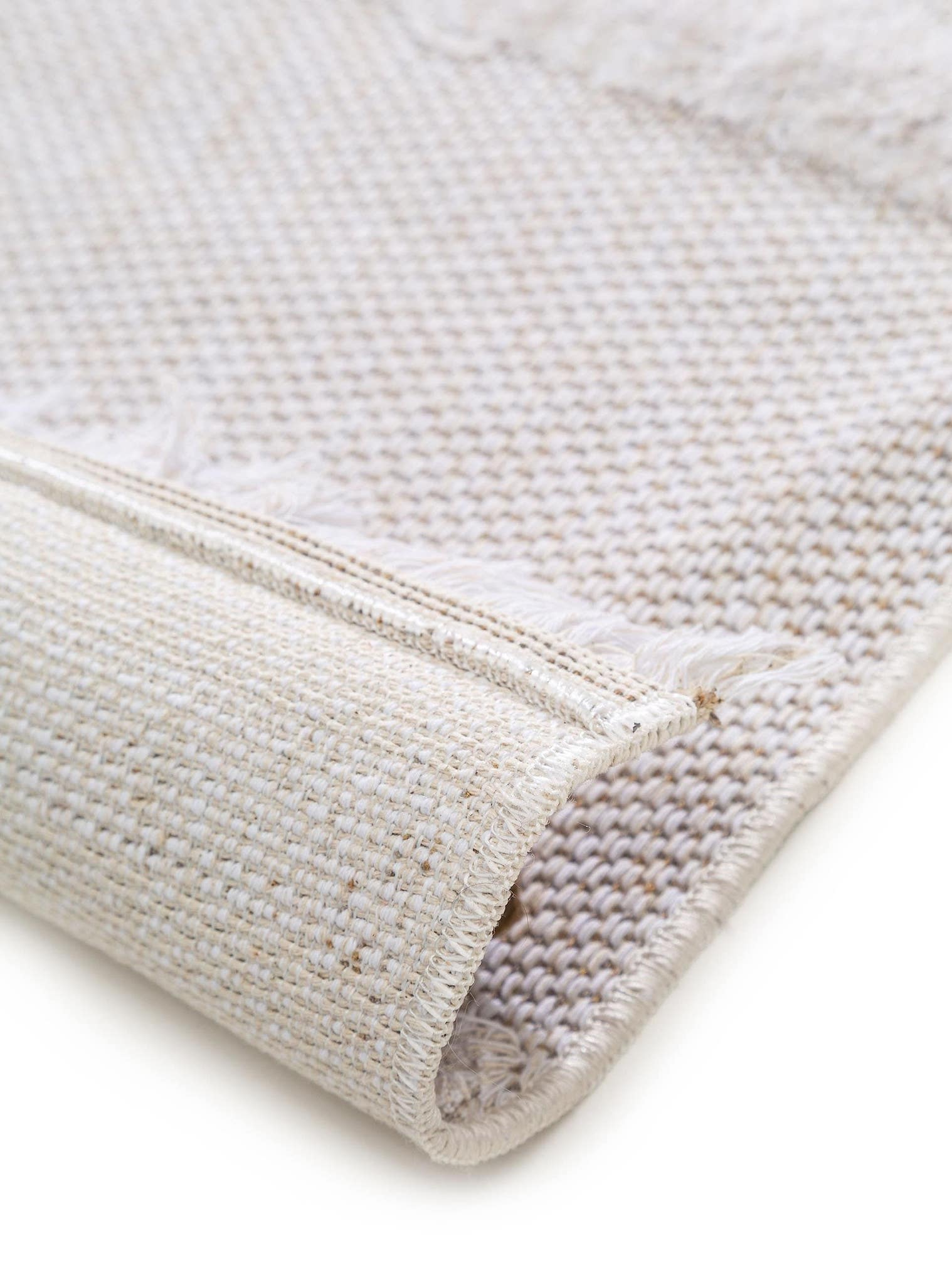 Tappeto di 100% Cotone in Beige con pelo alto 11 - 20 mm da benuta Pop