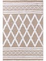 Baumwollteppich Oslo Taupe