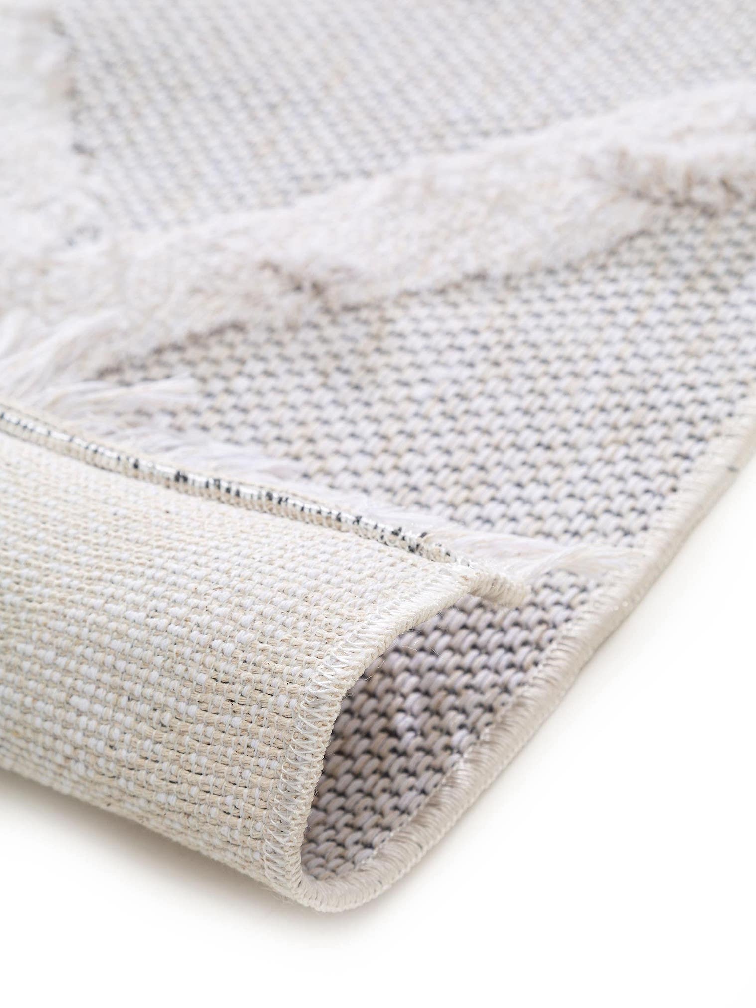 Tappeto di 100% Cotone in Beige con pelo alto 11 - 20 mm da benuta Pop