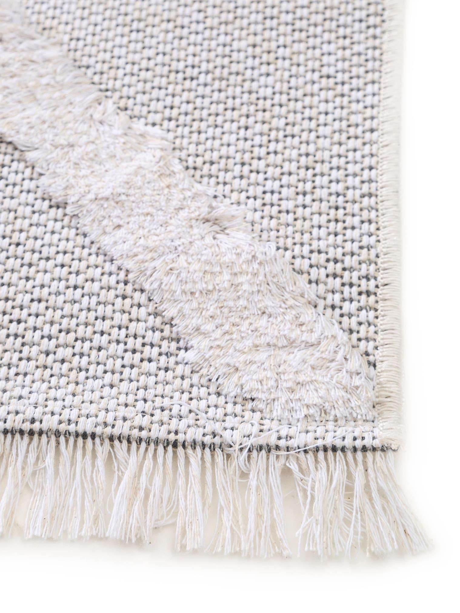 Tappeto di 100% Cotone in Beige con pelo alto 11 - 20 mm da benuta Pop