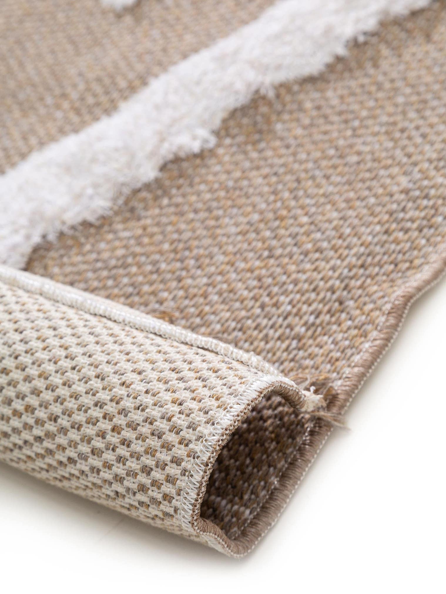 Tappeto di 100% Cotone in Grigio con pelo alto 11 - 20 mm da benuta