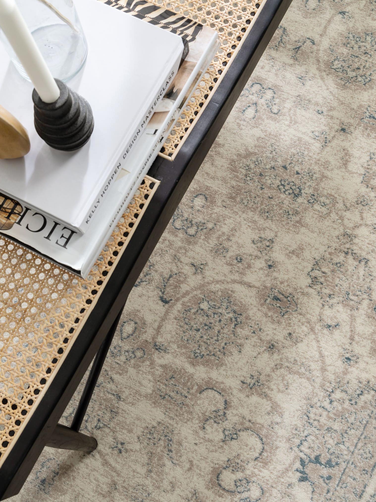 Alfombra de 100% Polipropileno en Beige con un pelo de {{Placeholder_Pile Height}} de altura de benuta Nest