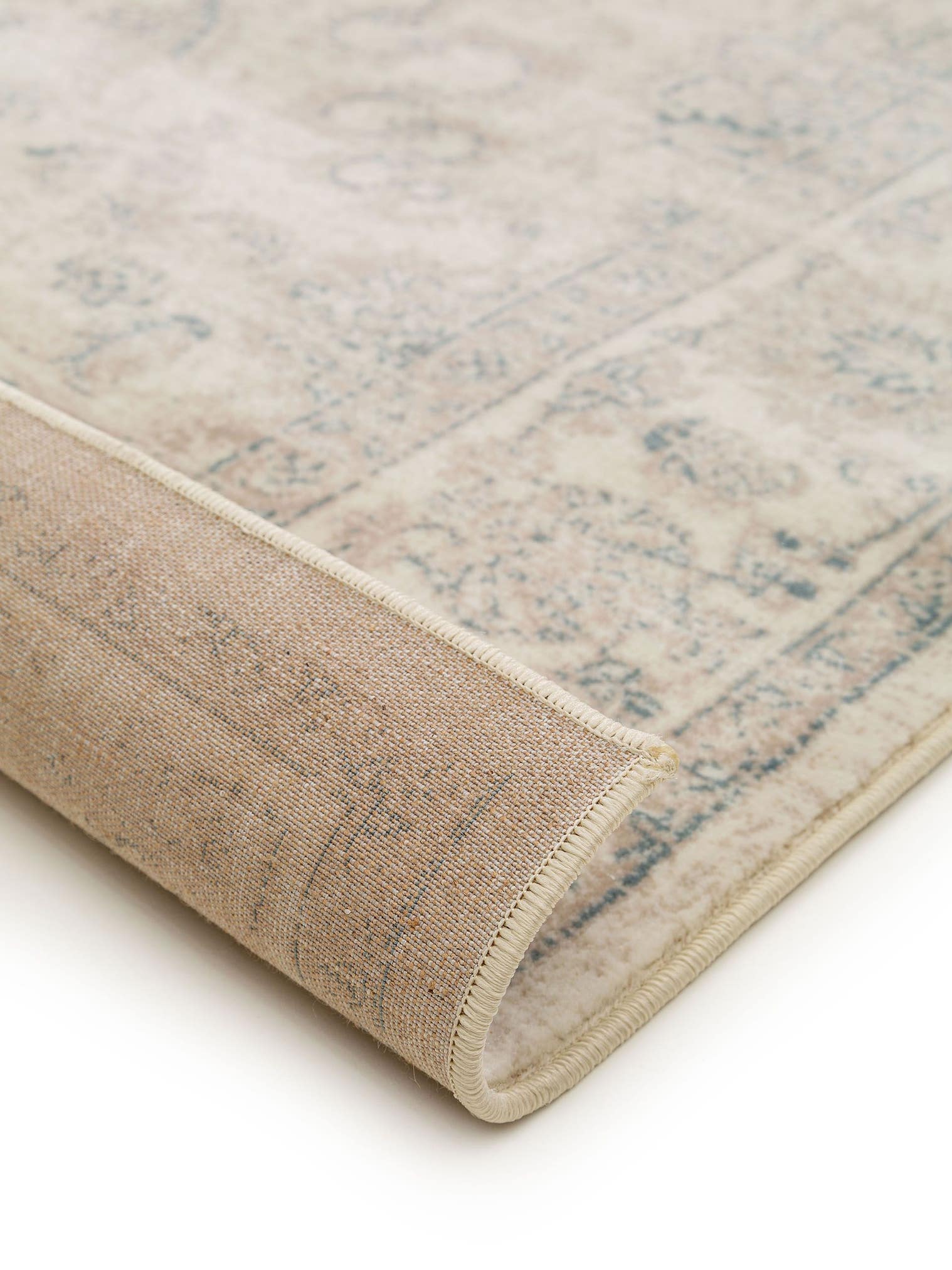 Alfombra de 100% Polipropileno en Beige con un pelo de {{Placeholder_Pile Height}} de altura de benuta Nest