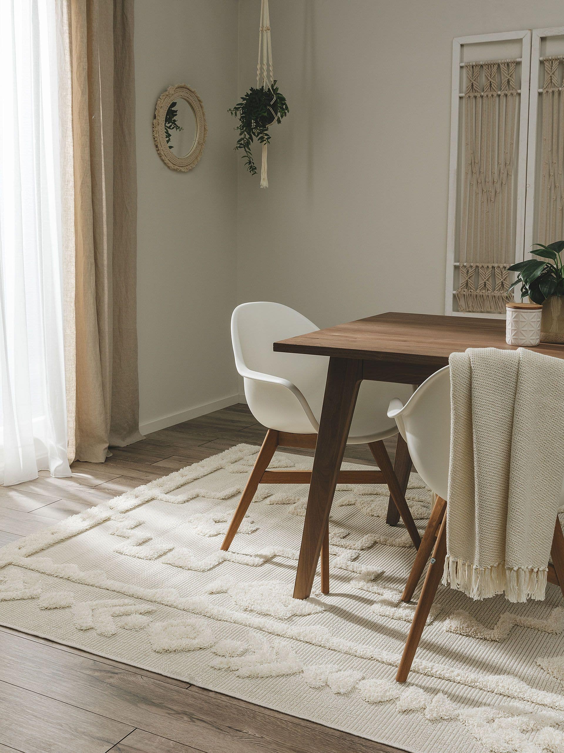 Alfombra de 100% Polipropileno en Beige con un pelo de {{Placeholder_Pile Height}} de altura de benuta Pop