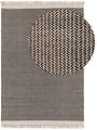 Wool Rug Kim Black/White