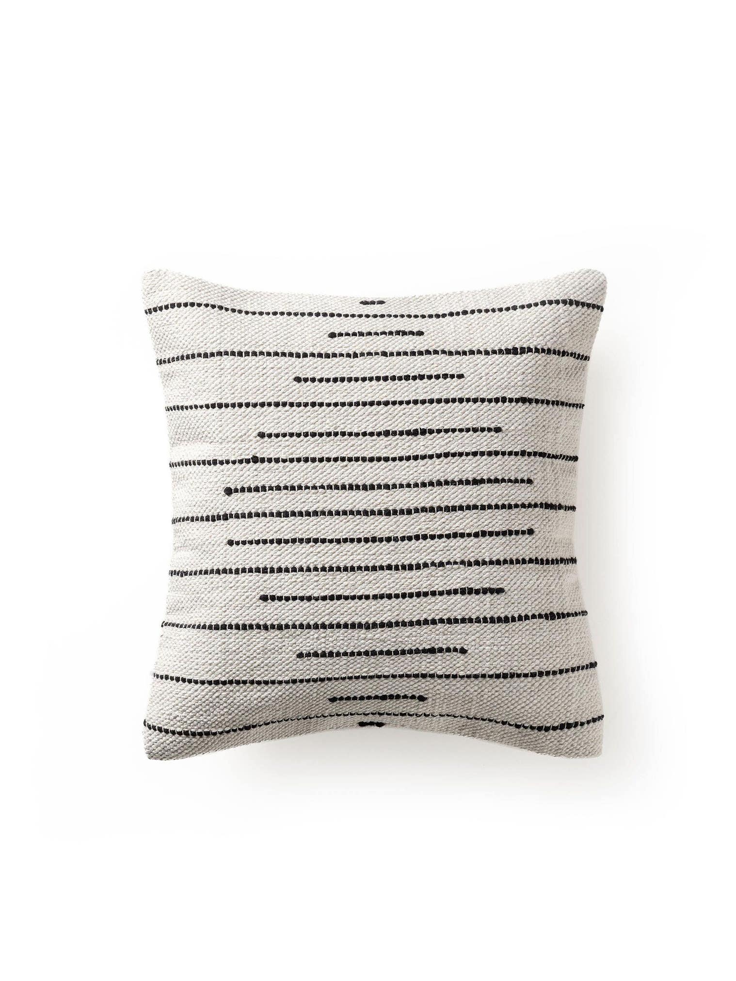 Housse de coussin Bo Ivoire en motif Géométrique en 100% Coton de benuta Pop