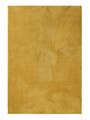 Tapis à poils longs Soda Jaune