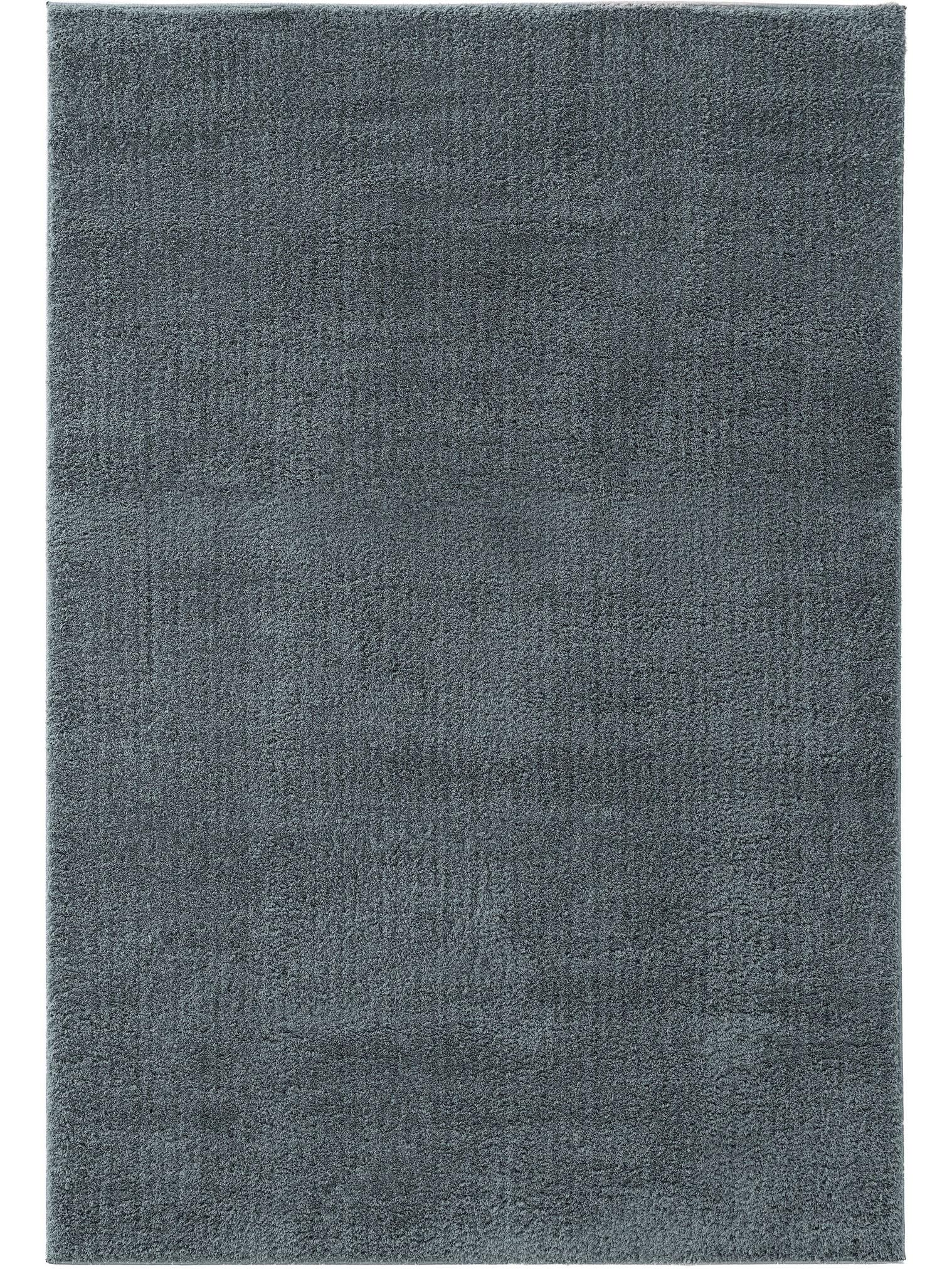 Tæppe af 100% Polyester (microfiber) i Turkis med 21 - 30 mm høj luv fra benuta Nest