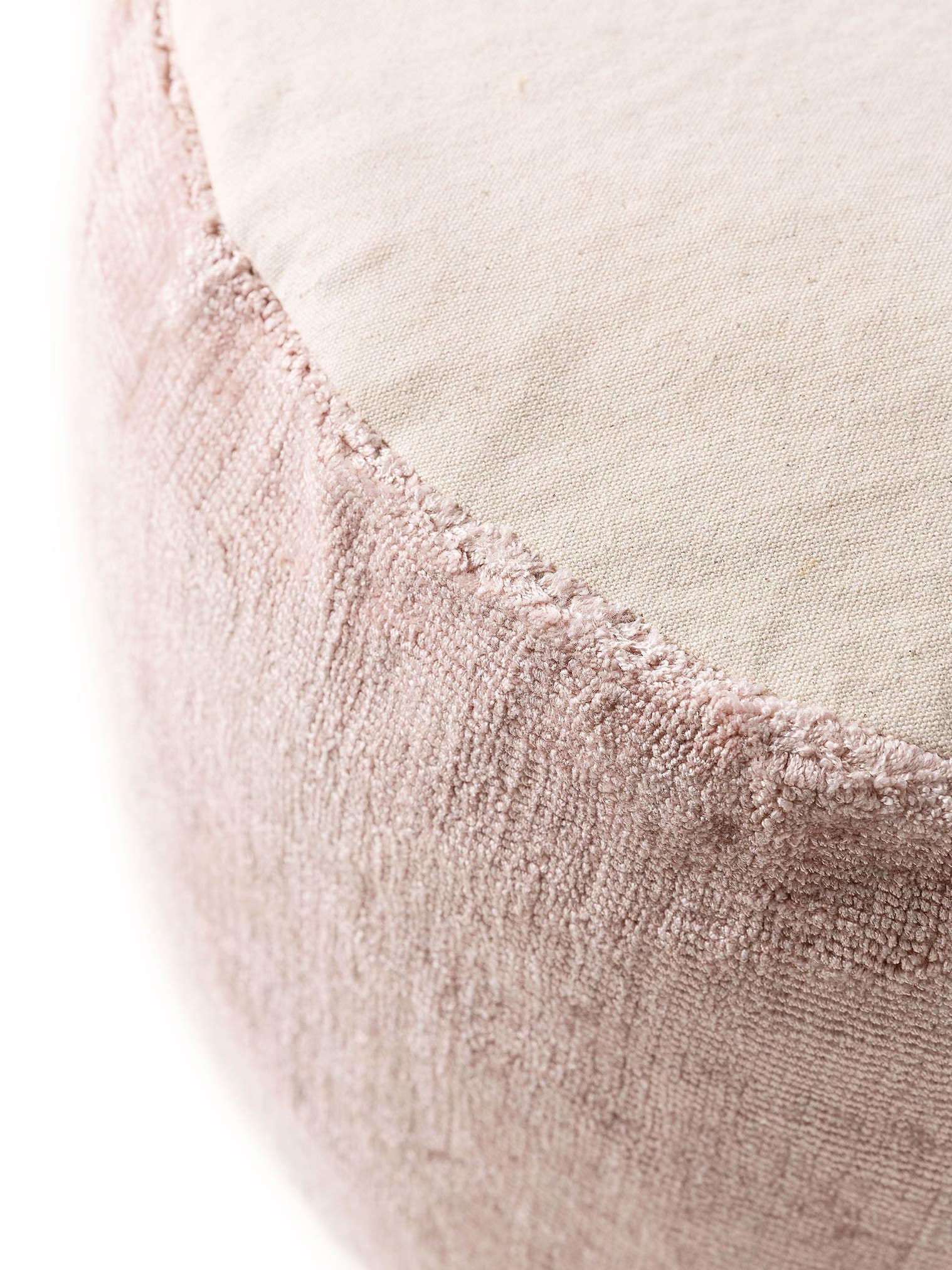 Pouf Nova Rosa med -design i 100% Viskos från benuta Pure